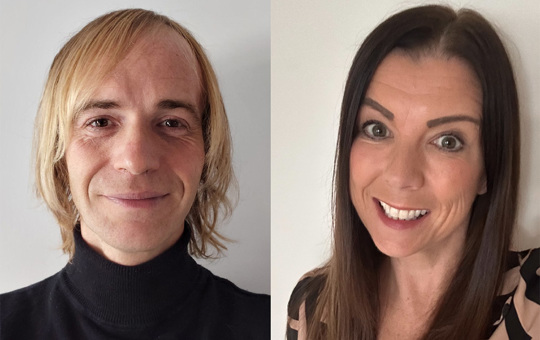 A picture of a man and a woman.