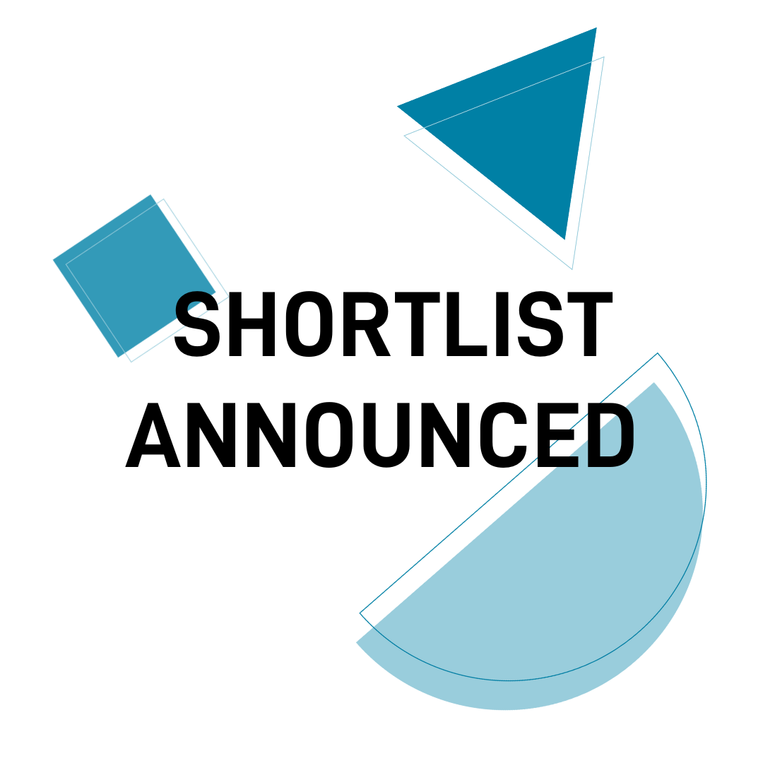 Graphic saying 'shortlist announced'