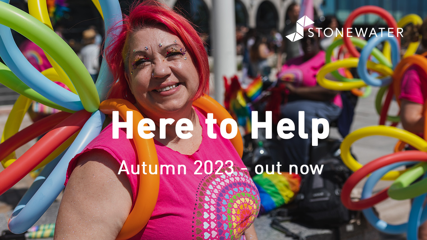 Here to Help autumn 2023 front cover image