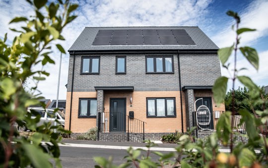 A semi detached house at South Petherton.
