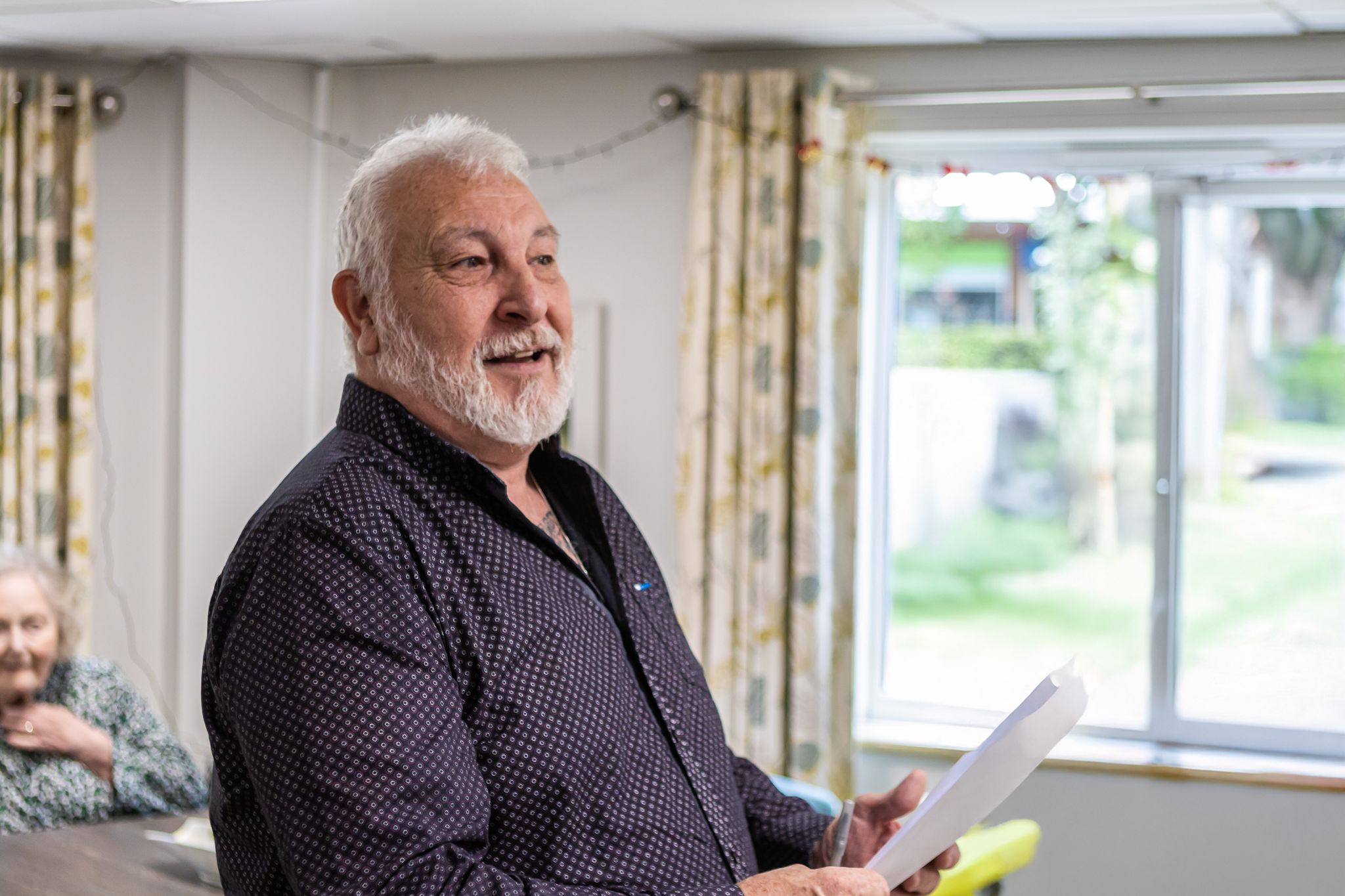 Trevor, Stonewater Scrutiny Panel Chair at a community event