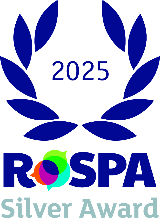 RoSPA silver award logo