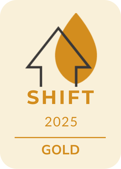 Shift 2025 Gold Web Version badge