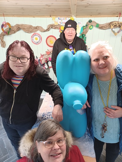Four Stonewater customers with a Swinpup